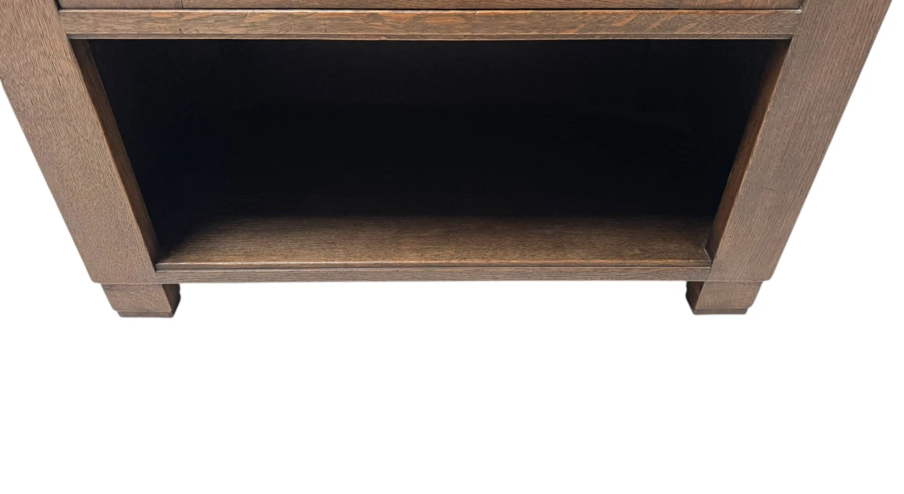 Art Deco Modernist Cabinet by Frits Spanjaard for L.O.V. Oosterbeek, 1920s